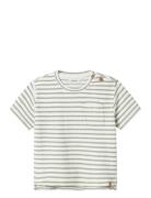 Lil'Atelier Nmmtadeo Ss Loose Top Lil Grön