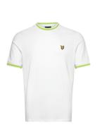 Lyle & Scott Multi Tipped T-Shirt Vit