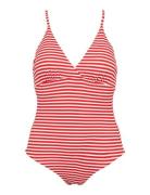 Missya Ibiza Swimsuit Jacquard Röd