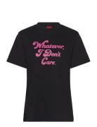HUGO Vintage Tee_15 Svart