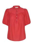 FREE/QUENT Blouse From Freequent In A Light Material With A Textured P...
