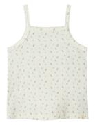 Lil'Atelier Nmfgago Kur Loose Strap Top Lil Vit