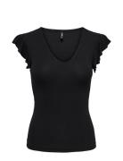 ONLY Onlbelia Cap Sleeve Top Jrs Noos Svart