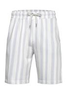 Lindbergh Striped Terry Shorts With Elastic W Multi/patterned