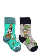 Geggamoja Pettson & Findus Socks 2-Pack Mix 28-30 Multi/patterned