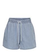 NOISY MAY Nmkatri Nw Elastic Stripe Short Bs006Lb Blå