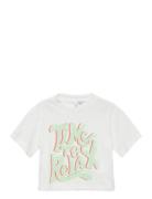 Vero Moda Girl Vmpastel Cropped Ss Top Box Girl Vit