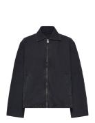 Weekday Washed Canvas Jacket Svart