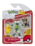 Pokemon Pokemon Battle Figure 3 Pk Litleo, Pikachu, Floragato Multi/pa...