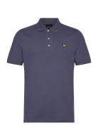 Lyle & Scott Plain Polo Shirt Marinblå