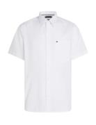 Tommy Hilfiger Flex Poplin Solid S/S Shirt Vit