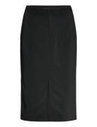 Lauren Ralph Lauren Stretch Cady Pencil Skirt Svart