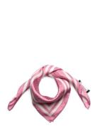 Lauren Ralph Lauren Polka-Dot Silk Twill Square Scarf Rosa