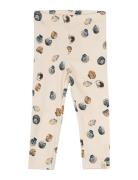 Petit Piao Legging Sum Printed Kräm