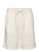 Lindex Shorts Linen Blend Kräm