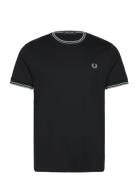 Fred Perry Twin Tipped T-Shirt Svart