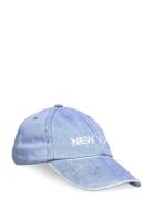 Gina Tricot Denim Cap Blå