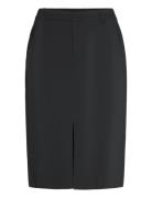 Lauren Women Stretch Cady Pencil Skirt Svart