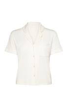 Hunkemöller Jacket Ss Jersey Essential Vit