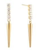 By Jolima Crystal Peak Earring Guld