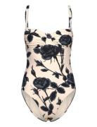 Seafolly Rococo Ruched Underwire Piece Kräm