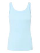 Kaffe Kacarna Tank Top Blå