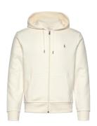 Polo Ralph Lauren Double-Knit Full-Zip Hoodie Kräm