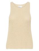 My Essential Wardrobe Divamw Knit Top Kräm