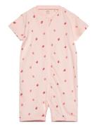 Lindex Pyjamas Romper Strawberries Rosa