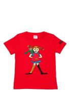 Martinex Pippi Och Nilsson T-Shirt Röd