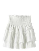 LMTD Nlfhosta Short Skirt Vit