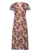 French Connection Elyse S/S Tea Dress Rosa