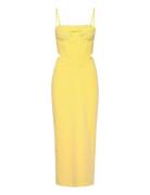 Bardot Martini Midi Dress Gul