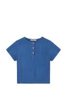 Fliink Cha Cha Ss Shirt Blå