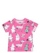 MUMIN Tjejgäng T-Shirt Rosa