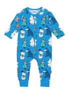 MUMIN Pojkgäng Pyjamas Blå