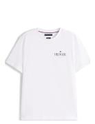 Tommy Hilfiger Hilfiger Stack Tee Vit