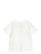 Mango Butt D Cotton T-Shirt Vit