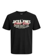 Jack & J S Jjelogo Tee Ss O-Neck 2 Col Aw25 Sn Svart
