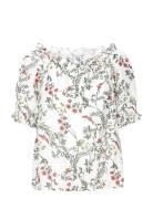 B.young Byimilda Off Shoulder Blouse - Vit
