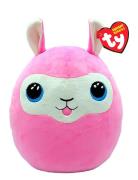 TY Lana - Pink Llama Squish 35Cm Multi/patterned