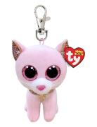 TY Fiona - Pink Cat Clip Multi/patterned