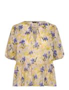 Lindex Blouse Line Gul