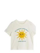 Mini Rodini Sun Sp Ss Tee Vit