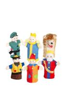ROBA Fabric Puppets 6 Pc Set Multi/patterned
