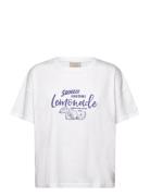 FREE/QUENT T-Shirt From Freequent In A Soft Material With A Printed Fr...