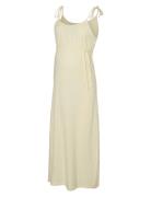 Mamalicious Mlnewjuana Strap Wo Dress Kräm