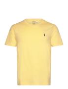 Polo Ralph Lauren Custom Slim Fit Jersey Crewneck T-Shirt Gul