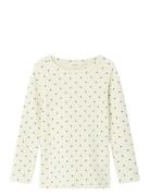 Lil'Atelier Nmnlago Kim Ls Slim Top Lil Noos Kräm