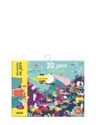 Auzou Activity Cards - 20 Ocean Games Multi/patterned